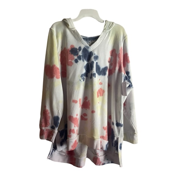 Livi Active By Lane Bryant Women's Size 18-20 Tie Dye Sweatshirt - Picture 2 of 16
